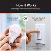 Feit Electric A19 LED Light Bulb, 60W Equivalent, Dimmable, Color