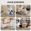 PADOOR Kitchen Rugs-Non Slip Washable Kitchen Mats for Floor-Absorbent and