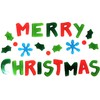 Christmas Window Stickers, 6 Sheets, Christmas Gel Clings - Decorations