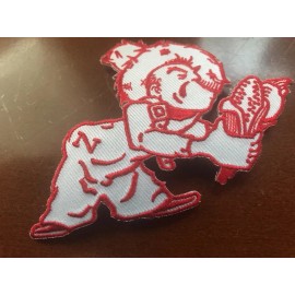 University of Nebraska Cornhuskers Vintage Embroidered Iron On Patch 3.5” X 2.5”