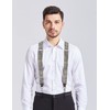 Men's Suspender with Swivel Hooks and Adjustable Braces, Suitable for