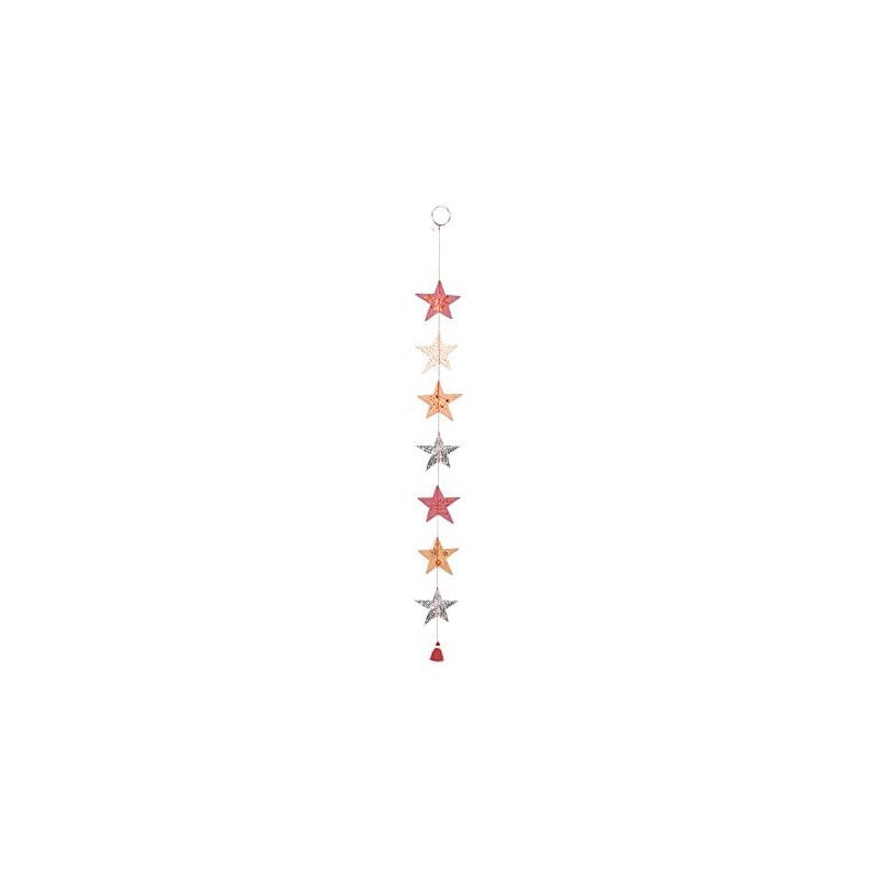 Good old Friends Winter Star Necklace – Red/Silver