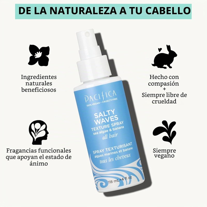 Pacifica Belleza Espray de Textura Ondas Saladas