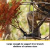 Hungdao 4 Pcs Metal Tree Stand Branch Holders Set Adjustable