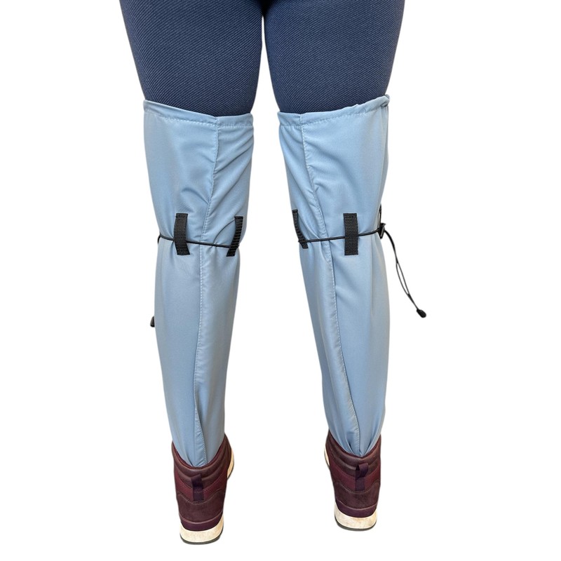 Purple Turtle Leech Socks - Grey