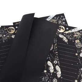 Stationery Envelopes Set of 8 Japanese Style Stationery Paper Horizontal Writing Feather Stationery Antique Washi Western Style B6 Envelopes Thank You Cards Cardboard Stationery Birthday Christmas