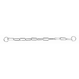 Trixie Chrome Long Link Choke Chain, 46 x 3 mm Thickness