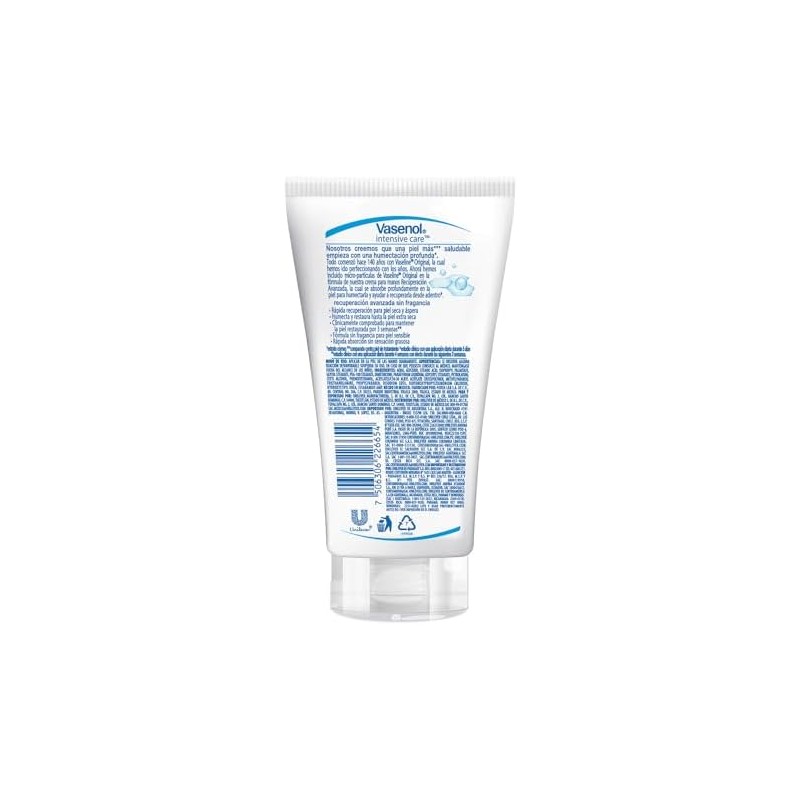 VASENOL Crema Corporal ciudado intensivo manos 75 ml