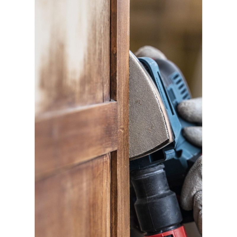 Bosch Professional Expert M480 Sanding Net (for Hardwood, Paint on