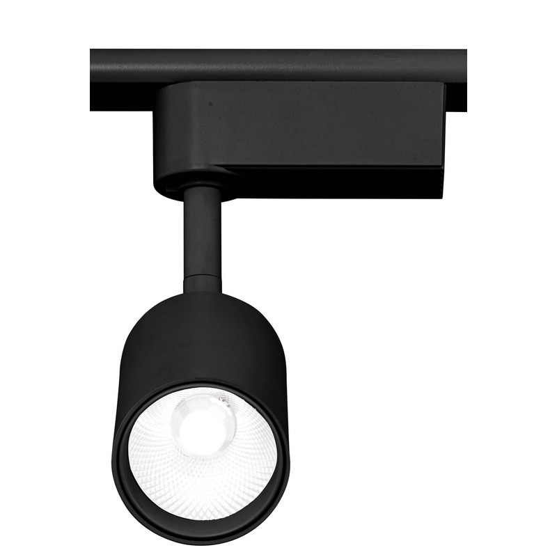 Pro Track Black 3 1/2" W Dimmable 8W LED Lightolier