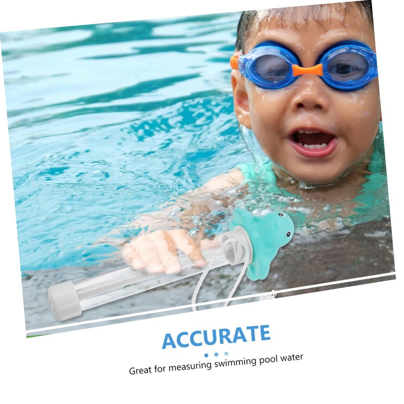 Kisangel 5pcs Water Temperature Thermometer for Pools Digital Floating Thermometer