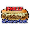Philly Cheese Steak Concession Decal Restaurant Sign