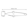 Pack of 5 Spring Steel Test Tube Clip Clamp Labs