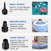 3PCS 12V Electric Air Pump for Inflatables, Air Mattress Pool