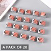 20pcs Wire Connectors,Electrical Connector Blocks,Compact Wire Connectors,Lever-Nut WireConnectors,Compact Splicing Connectors