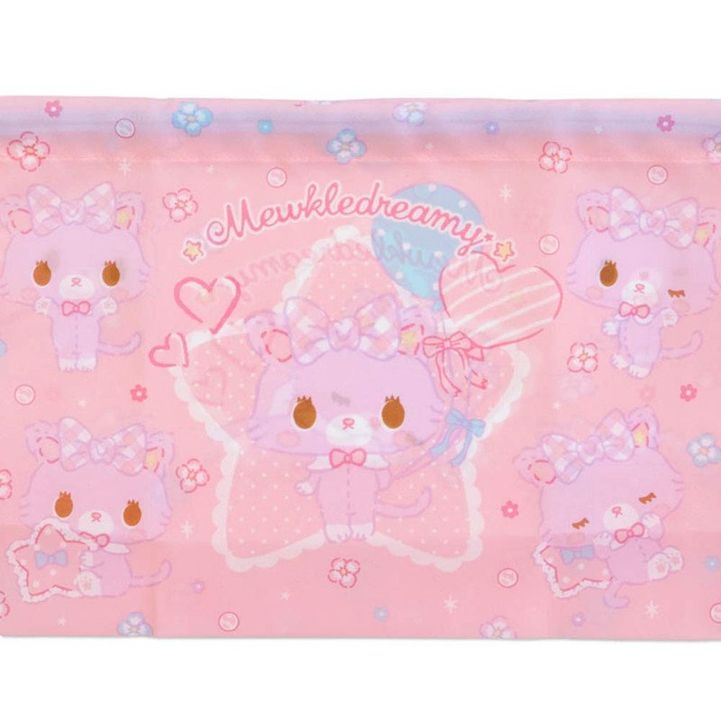 myu-kurudori-mi- Lunch Drawstring bag 2 Piece Set (Check)