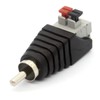 Speaker Phono RCA Male Plug to AV 2 Screw Terminal