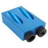 14pcs/set 15 Degree Hole Angle Drilling Locator Aluminium Woodworkers Guide
