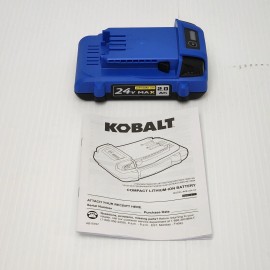 Kobalt New Genuine Kobalt 24v MAX 2.0 Ah Battery (KB-224-03) OEM Open Box Dated 0123