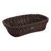 Saleen Multi-Purpose Basket, Suitable for Gastronomy, Rectangular, Plastic Fibre, Dark