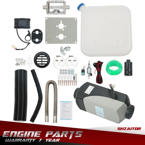 SHZAITOR Air Diesel Heater Tank Parking LCD Switch For RV