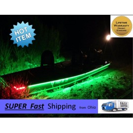 GREEN - fishing boat / john boat / any boat ____ LED light kits - all colors ava