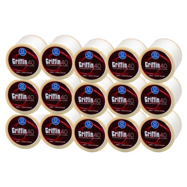 Griffin Threading Thread for Eyebrows, Face, Body, Hair Remover(case of 15 Rolls)