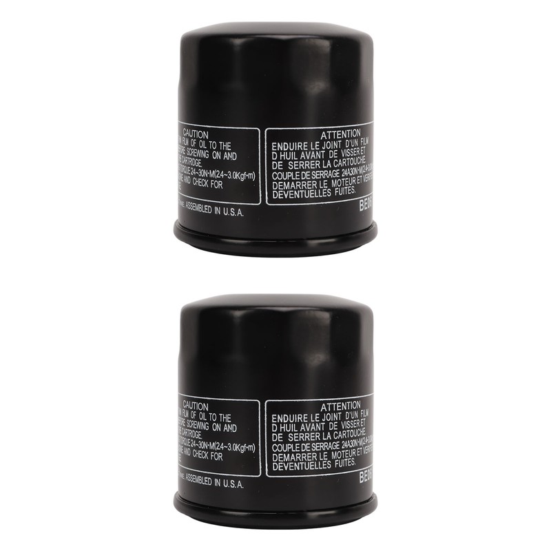 2 Pcs Motorcycle Oil Filter 15410 MFJ D01 Engine Diesel