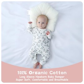 Cherie Kids 100% Organic Cotton Soft Baby Pant Sets for Boys and Girls Unisex, Long Sleeve, 0-3T