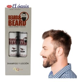Kit Barba Y Bigote Yeguada Beard & Beard Shampoo Y Loción