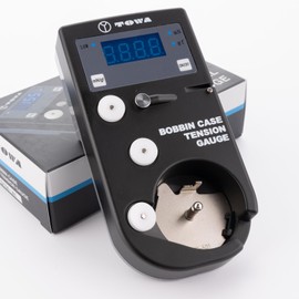 JZD Brand - TOWA Digital Bobbin Case Tension Gauge Compare to TM-1 L-Style Bobbins (DTM-A1+TM-501)