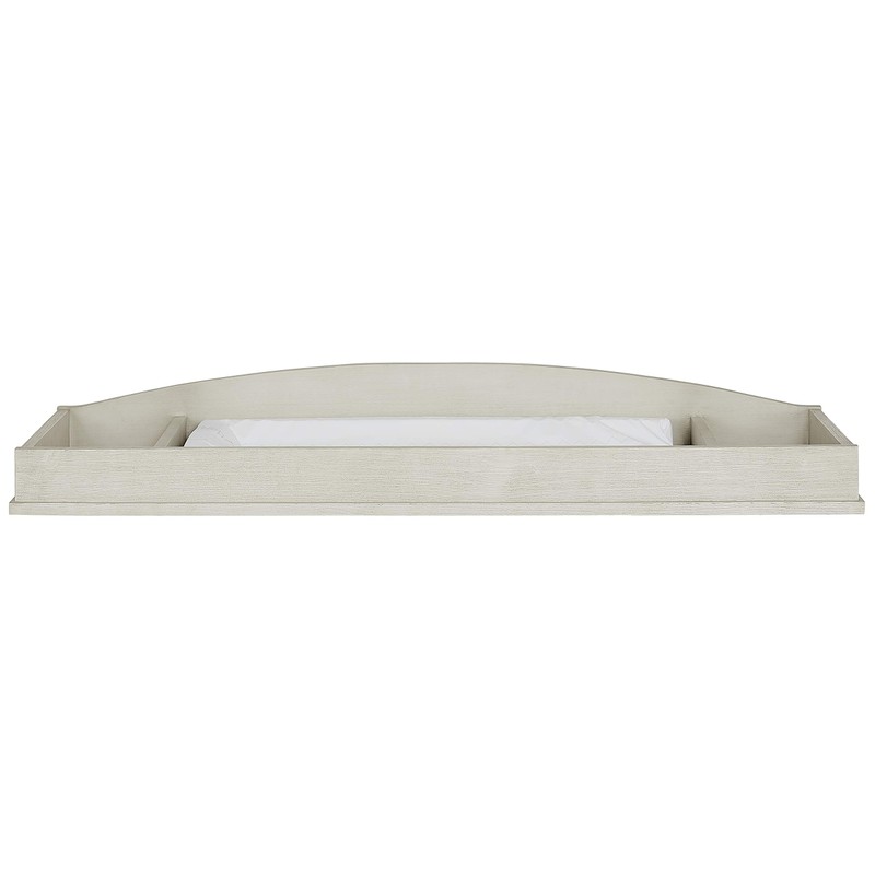 Evolur Signature Amsterdam Changing Tray, Glazed Brush White