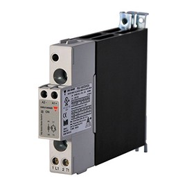 CARLO GAVAZZI RGC1A60D30KGU Solid State Relay and Contactor, 22.5 mm Width, Maximum 30 amp AC Switching, Up to 5 hp Rated, 3-32 VDC Control Voltage, 42-600 VAC Switching, 1200 Vp Blocking Voltage, IP20 Cover, Diagnostic LEDs, 13.2 oz. Size, 27 mm Height 