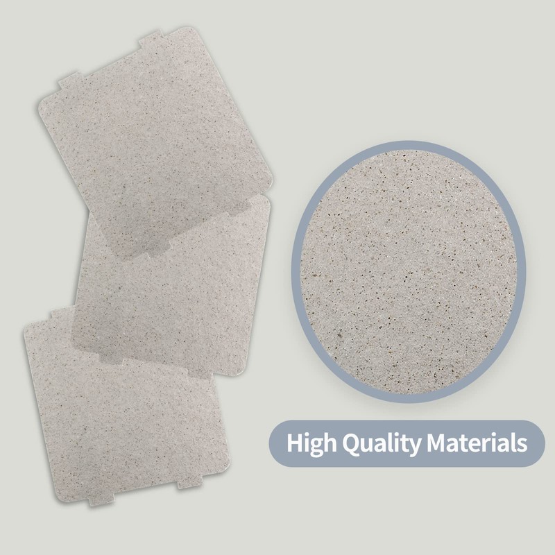 Cionyce 6 Pcs Universal High Temperature Resistant Mica Sheet Waveguide