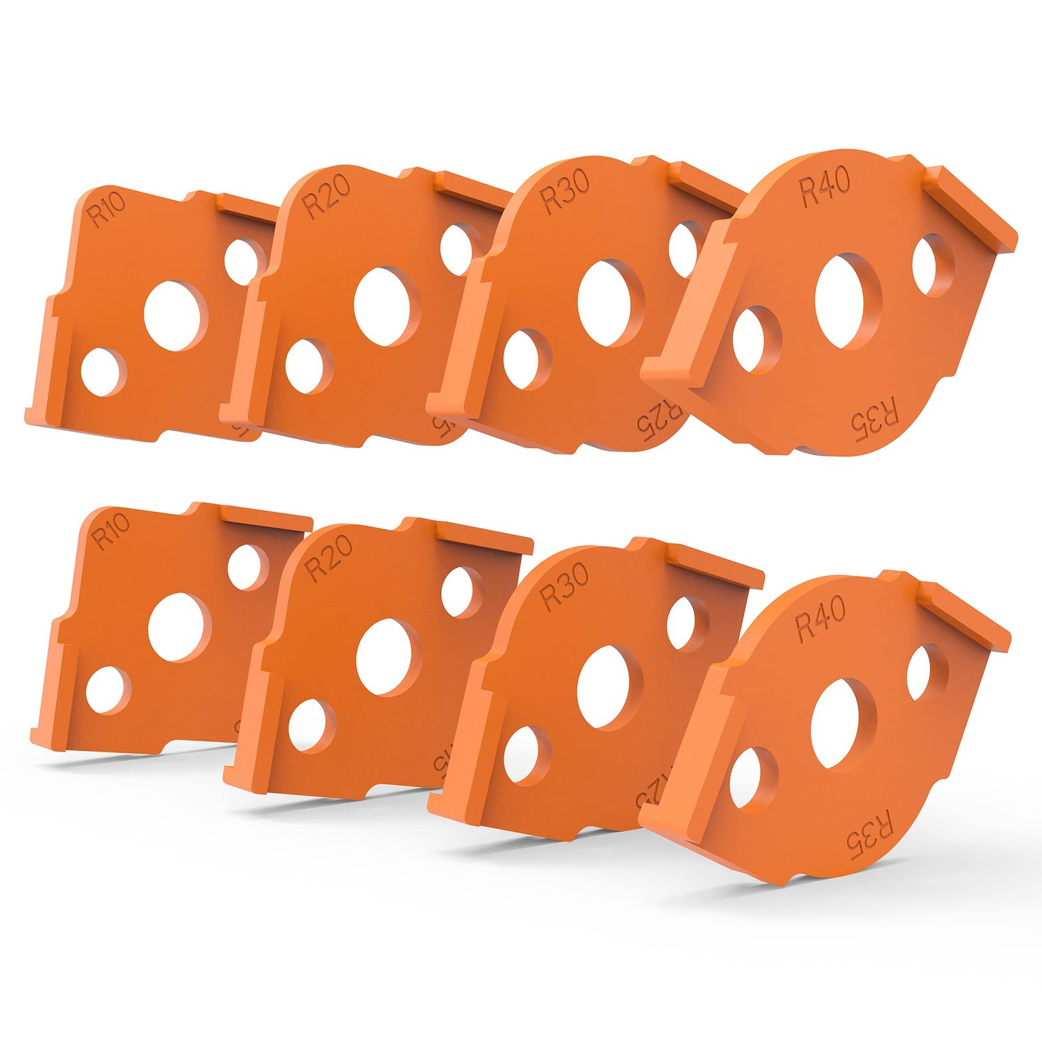 Radius Jig Router Templates Corner Radius Routing Templates, ABS+CNC ...