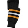 Men's Multiple Colors Knit Senior Hockey Socks (Black Socks with