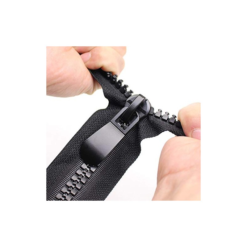 MebuZip 200 cm #15 Large Zip Plastic 2-Way Separable 11