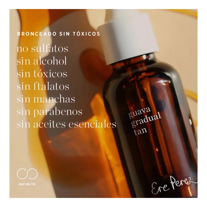 Ere Perez Bronceador Gradual Aceite Piel Sensible Facial Guayaba 30ml