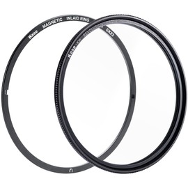 Kase KW Revolution Plus Magnetic Shockproof R-MCUV Filter Anti-Ghosting Anti-Flare Low Reflection Optical Glass Incl Inlaid Adapter (72mm)