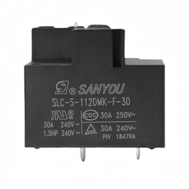 30A 250V Power Relay - SLC-S-112DMK-F-30, Miniature Design, High Switching Capability