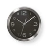 NEDIS CLWA010MT30BK Circular Wall Clock | 30 cm Diameter |