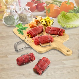 Roulade Clips Made of 304 Stainless Steel for Quick and Easy Production Pack of 10