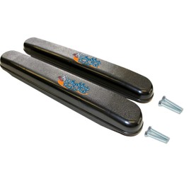 Wheelchair ARMPADS (Armrest) for Wheelchairs, Hard Plastic Cover. NO Foam Padding (14")