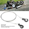 2pcs RC Metal Trailer Hook Aluminum Alloy Steel Rope Lightweight