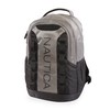 NAUTICA Armada Laptop Backpack, Grey/Black, One Size