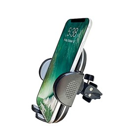 Fugetek Soporte de ventilación para teléfono, Base Ajustable, liberación rápida, Placas de Clip de Metal duraderas, rotación 360, Compatible con...   