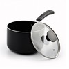 Cook N Home Nonstick Saucepan, 2 quart, Black