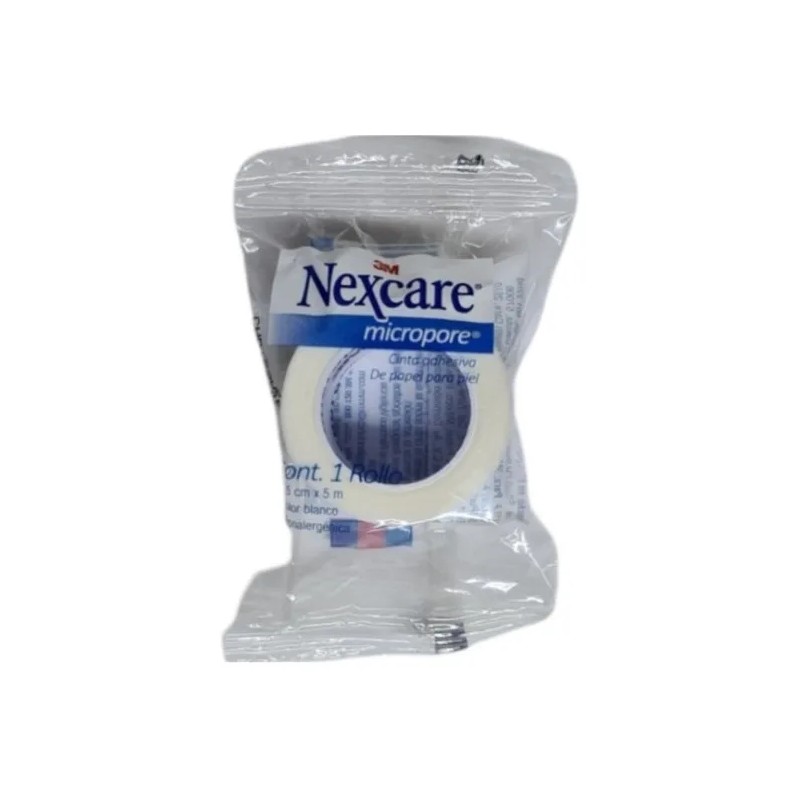 Cintas Micropore Blanca 5cm Nexcare