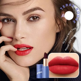 UOUOU 3 Colors Esmalte de Labios, Gloss Hidratante para Labios, Labiales Mate Larga Duracion, Lápiz Labial que Cambia de Color, Nutritivo de Larga Duración, No Pegajoso, para Mujeres, Cumpleaños