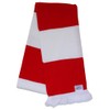 Southampton Fans Red and White Traditional Bar Scarf